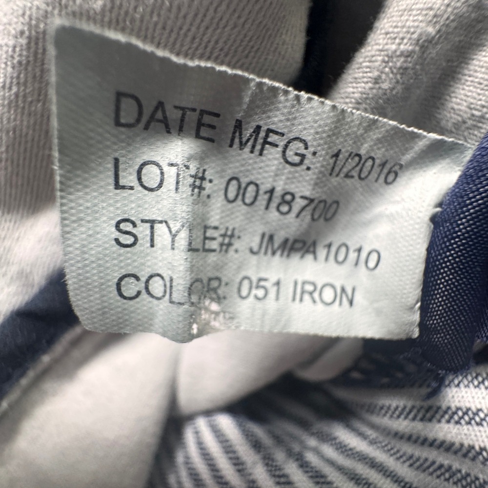 Johnnie-O Est Coast Prep Chino Pants Mens 40x33 Grey‎ Iron Cotton Stretch - Picture 7 of 7